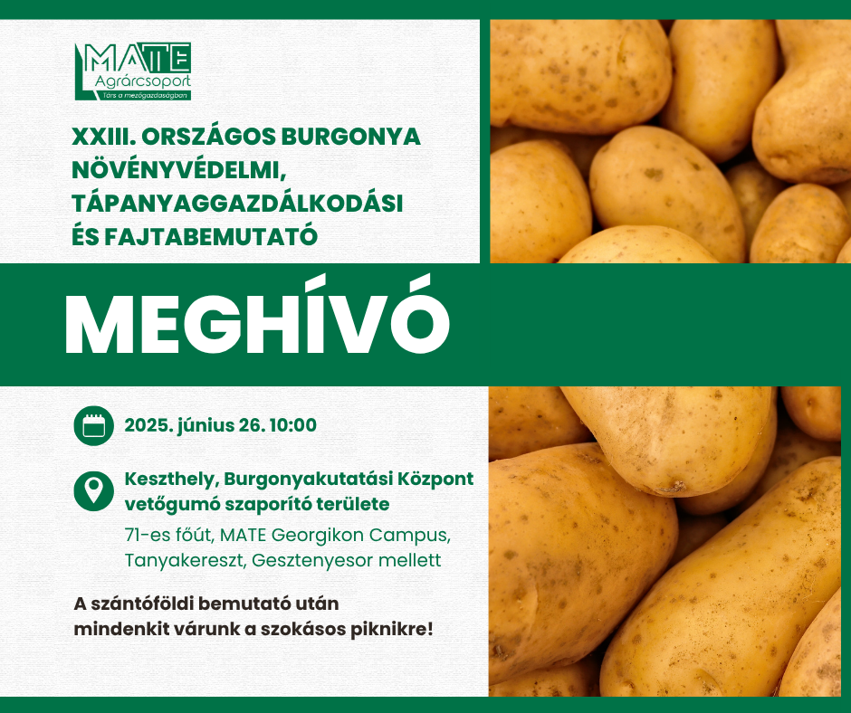 Burgonya fajtabemutató